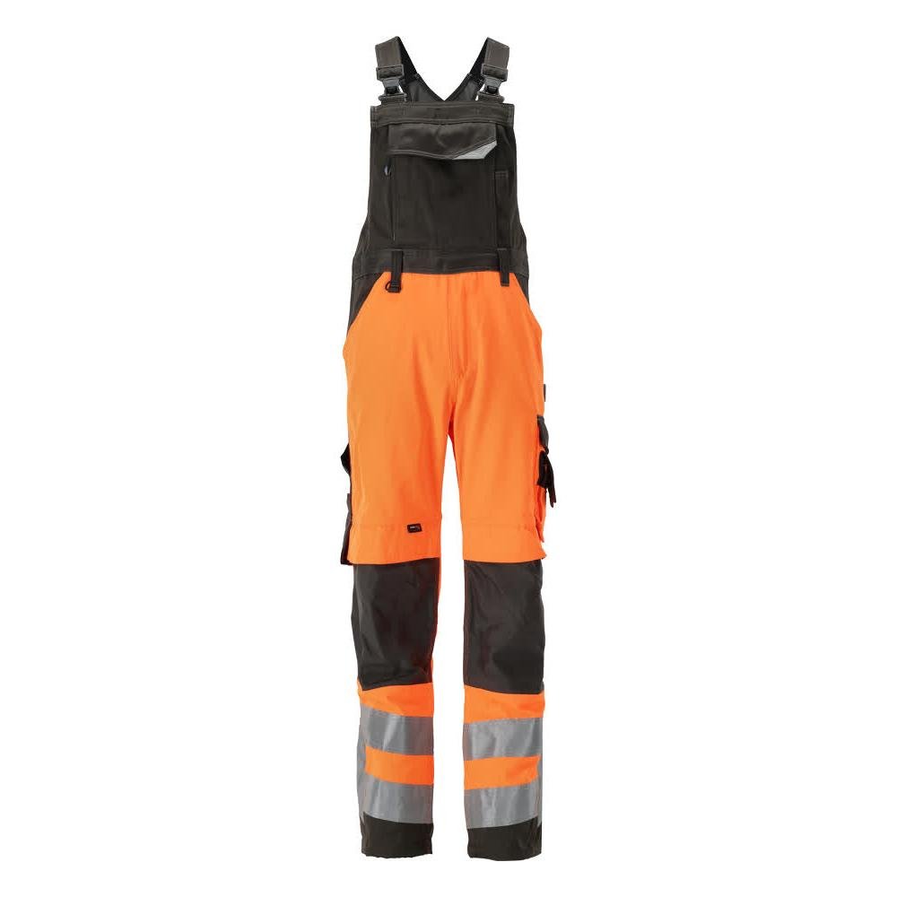 MASCOT® Newcastle dungarees, hi-vis narancs/sötét antracit