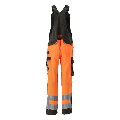 MASCOT® Newcastle dungarees, hi-vis narancs/sötét antracit