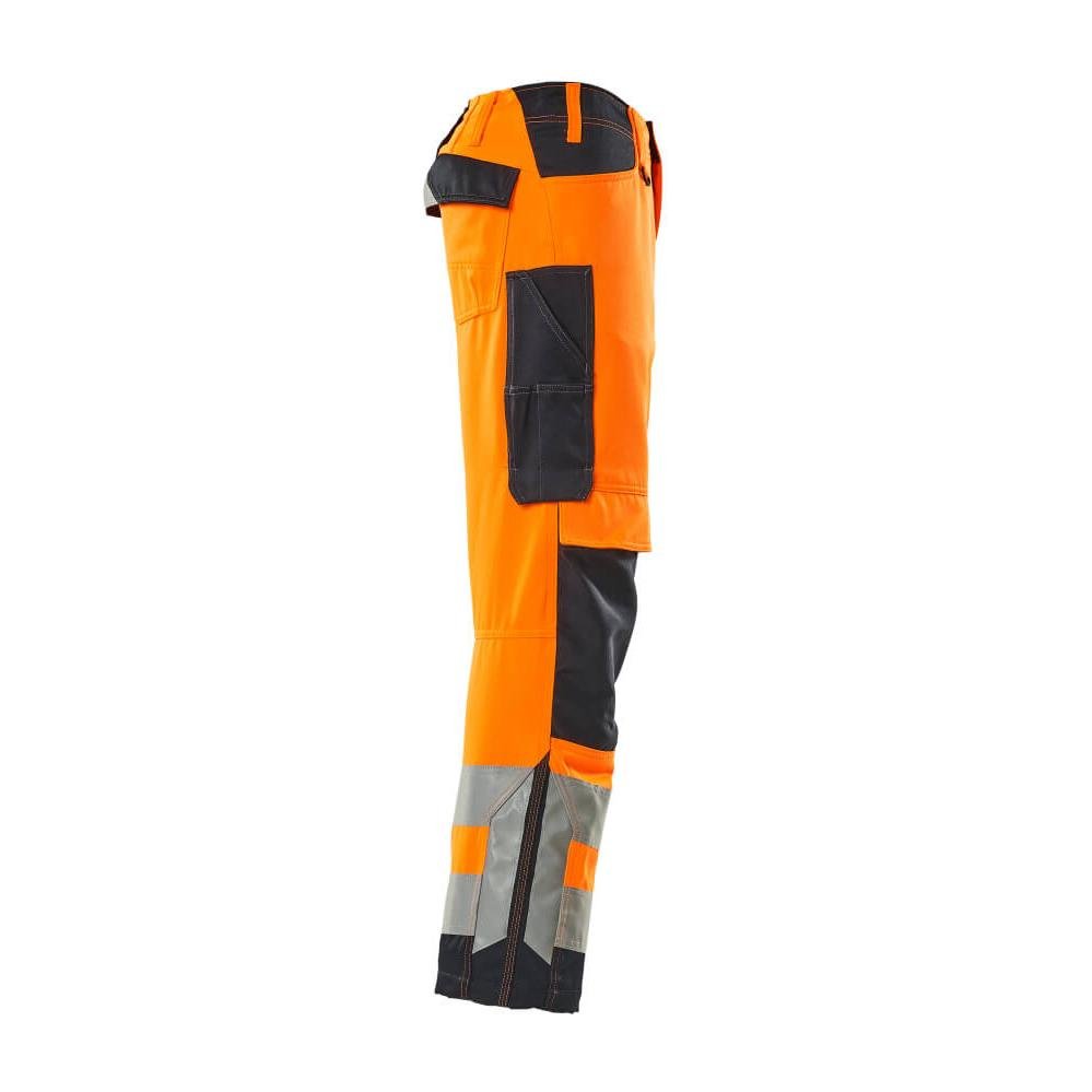 MASCOT® Kendal nadrág, hi-vis narancssárga/fekete-kék