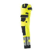 MASCOT® Kendal nadrág, hi-vis sárga/fekete-kék