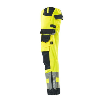 MASCOT® Kendal nadrág, hi-vis sárga/fekete-kék
