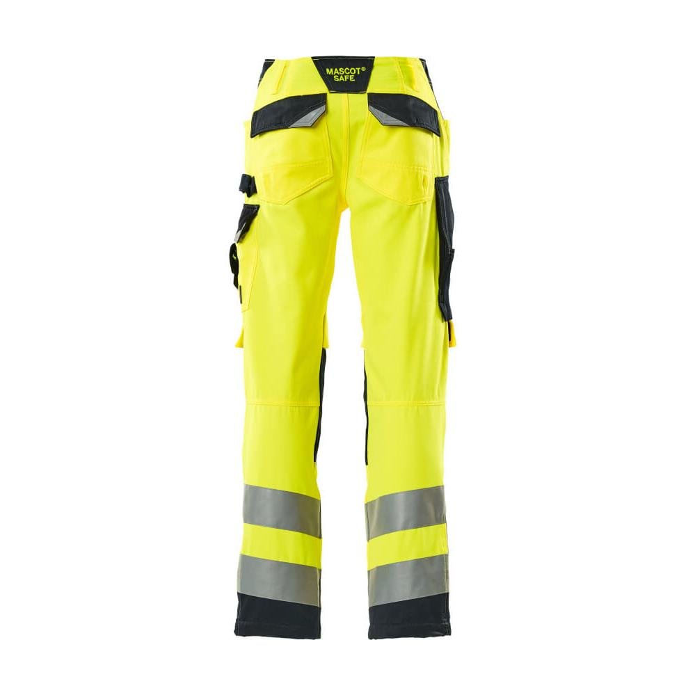 MASCOT® Kendal nadrág, hi-vis sárga/fekete-kék