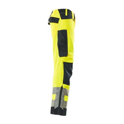MASCOT® Kendal nadrág, hi-vis sárga/fekete-kék