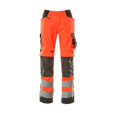 MASCOT® Kendal nadrág, hi-vis piros/sötét antracit