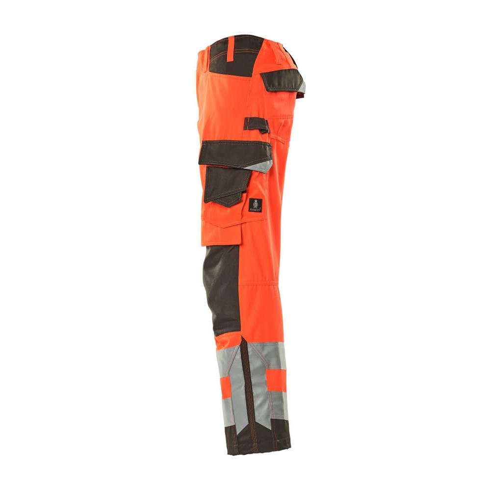 MASCOT® Kendal nadrág, hi-vis piros/sötét antracit