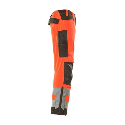 MASCOT® Kendal nadrág, hi-vis piros/sötét antracit