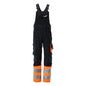 MASCOT® Sunderland dungarees, fekete kék/hi-vis narancs