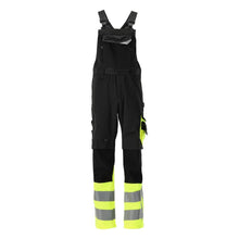 MASCOT® Sunderland dungarees, fekete/hi-vis sárga