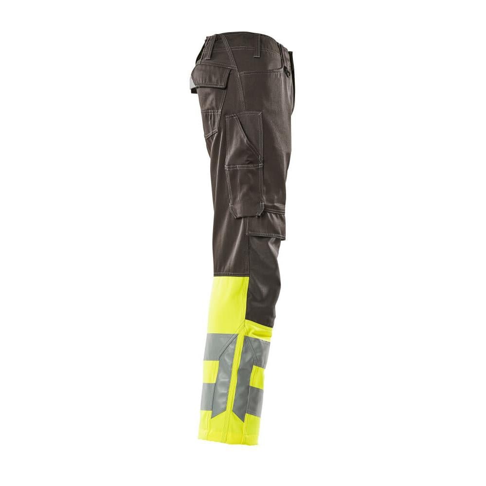 MASCOT® Leeds nadrág, sötét antracit/hi-vis sárga