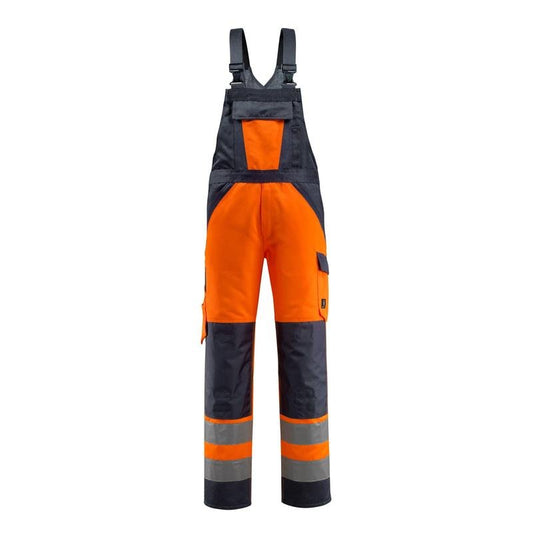 MASCOT® Gosford dungarees, hi-vis narancssárga/fekete-kék
