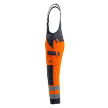 MASCOT® Gosford dungarees, hi-vis narancssárga/fekete-kék