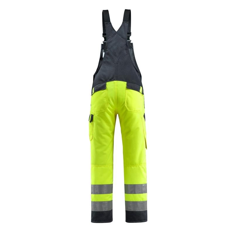MASCOT® Gosford dungarees, hi-vis sárga/fekete-kék
