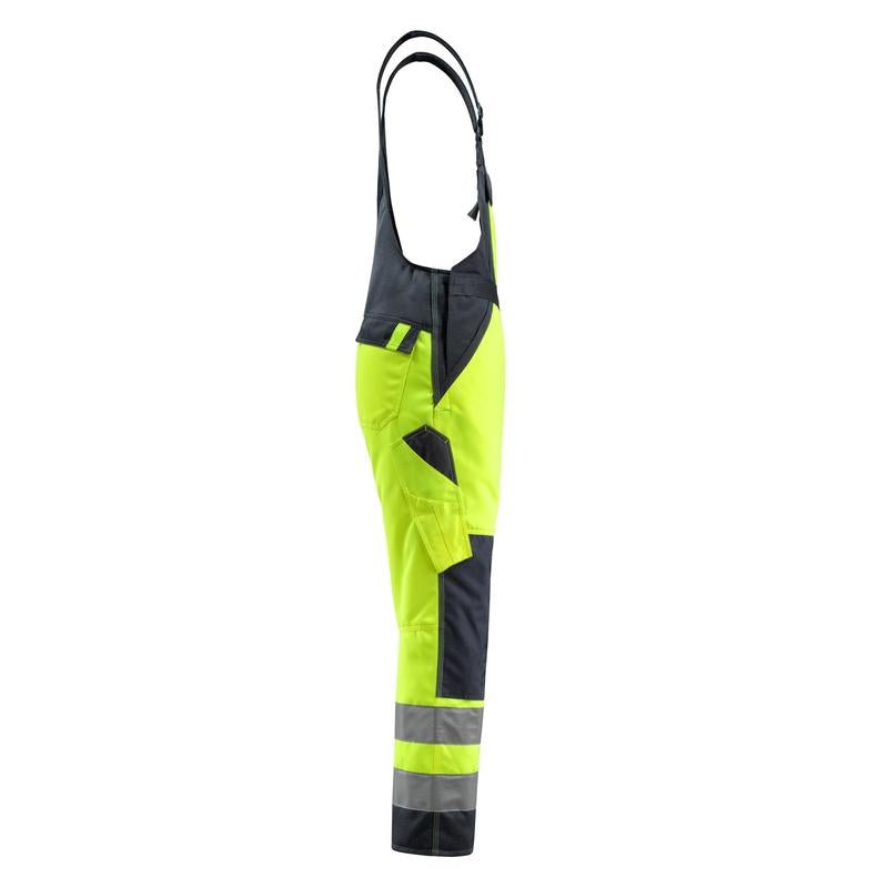 MASCOT® Gosford dungarees, hi-vis sárga/fekete-kék