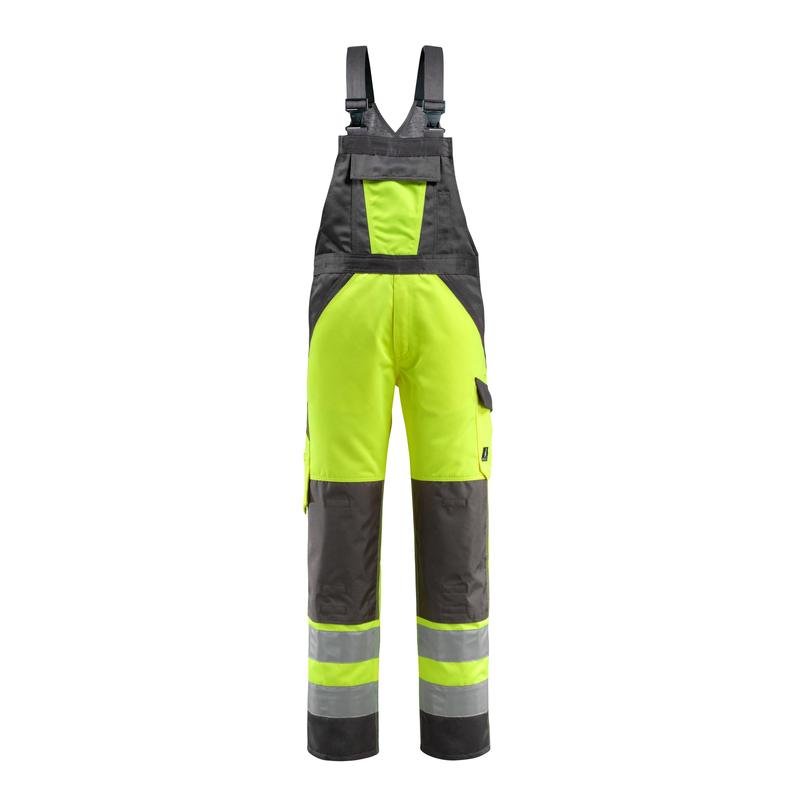 MASCOT® Gosford dungarees, hi-vis sárga/sötét antracit