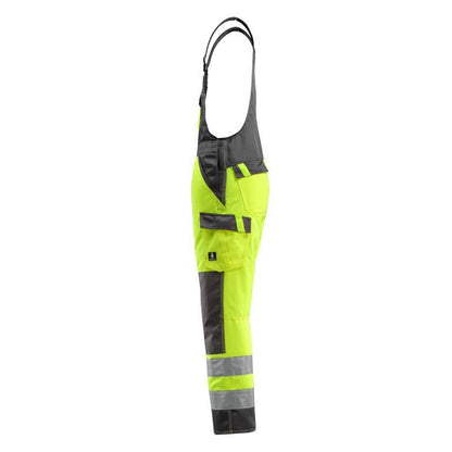 MASCOT® Gosford dungarees, hi-vis sárga/sötét antracit