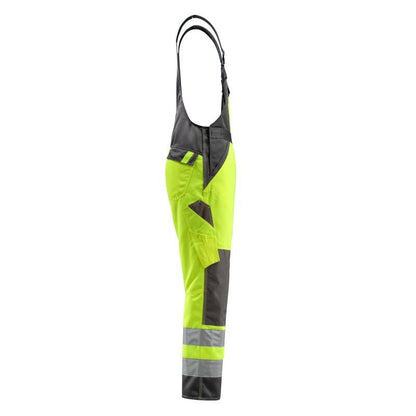MASCOT® Gosford dungarees, hi-vis sárga/sötét antracit