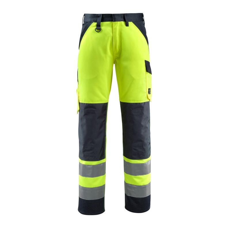 MASCOT® Maitland nadrág, hi-vis sárga/fekete-kék