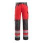 MASCOT® Maitland nadrág, hi-vis piros/sötét antracit