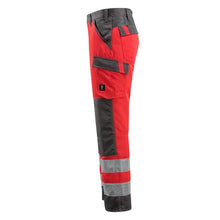 MASCOT® Maitland nadrág, hi-vis piros/sötét antracit
