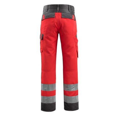 MASCOT® Maitland nadrág, hi-vis piros/sötét antracit