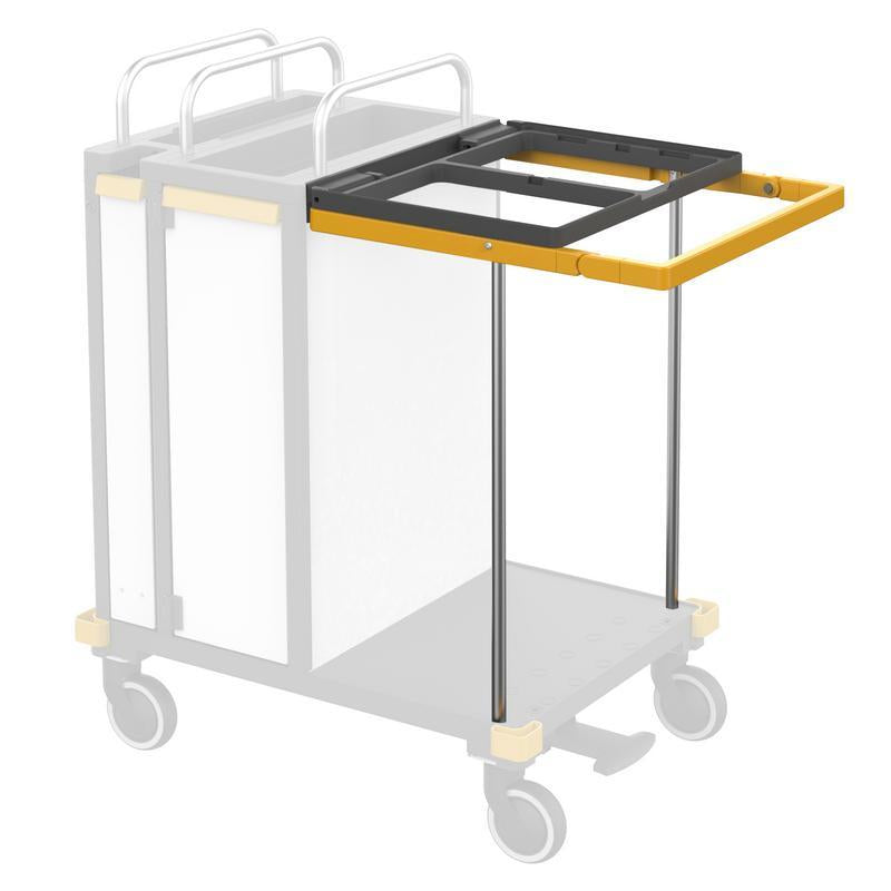 VERMOP tartókeret talp tolókarral, 62 x 53 x 77 cm