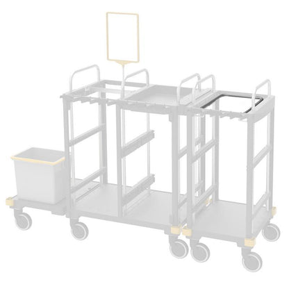 VERMOP tartókeret integrált 1X120L, 46 x 35 x 6 cm