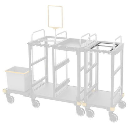 VERMOP tartókeret integrált 2X60L, 46 x 35 x 6 cm | 1 darab 
