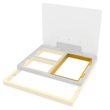 VERMOP összecsukható keret 1x70L, 35x24x3 cm