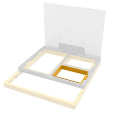 VERMOP összecsukható keret 1x40L, 24x16x3 cm