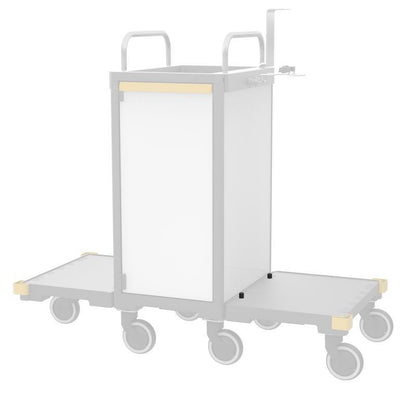 VERMOP tengelykapcsoló szerelőlaphoz (készlet), 9 x 5 x 8 cm