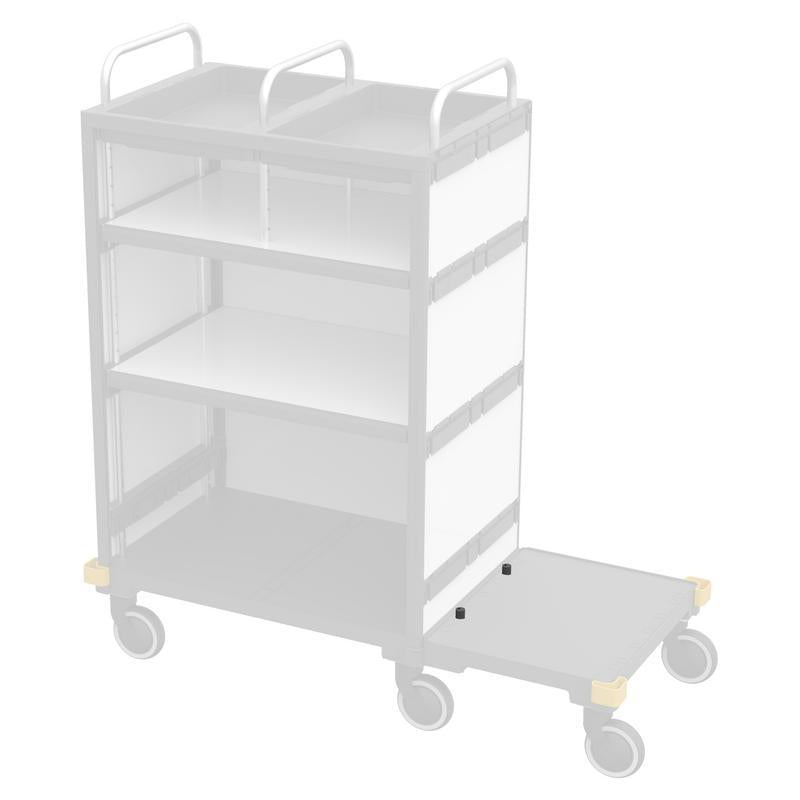 VERMOP tengelykapcsoló szerelőlaphoz (készlet), 9 x 5 x 8 cm