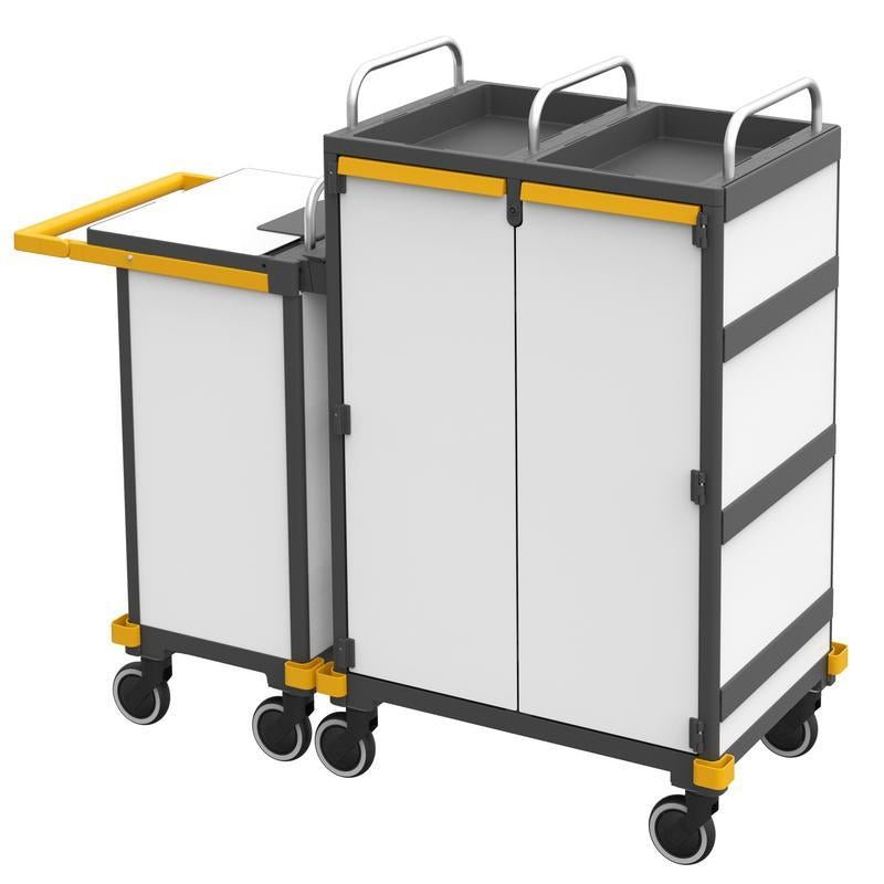 VERMOP Equipe H1 lecsatolható, Platinum White, 130 x 56 x 136 cm | 1 darab 