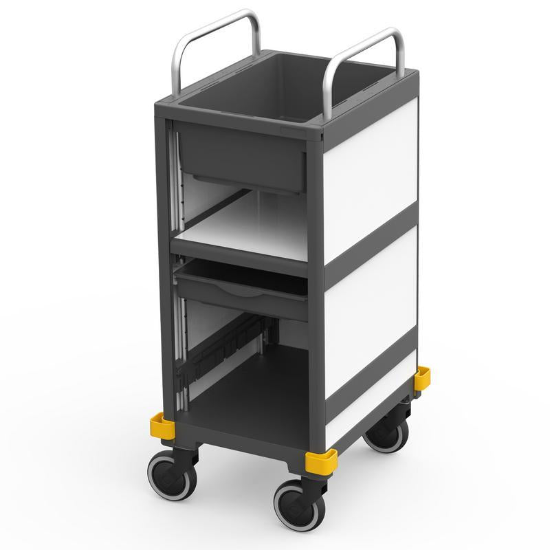 VERMOP Equipe Minibar kicsi újratervezés sárga, 46 x 56 x 112 cm | 1 darab 