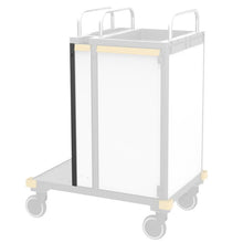 VERMOP sarokprofil szalag bal oldalon zárral, 74 x 4 x 2 cm