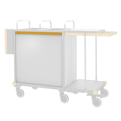 VERMOP hátsó fal „Platinum White”