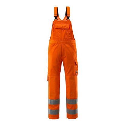 MASCOT® Devonport dungarees, hi-vis narancs