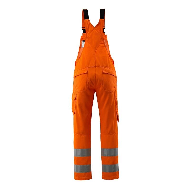 MASCOT® Devonport dungarees, hi-vis narancs