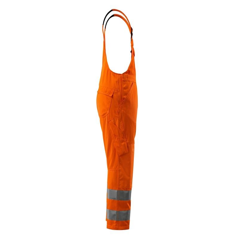MASCOT® Devonport dungarees, hi-vis narancs