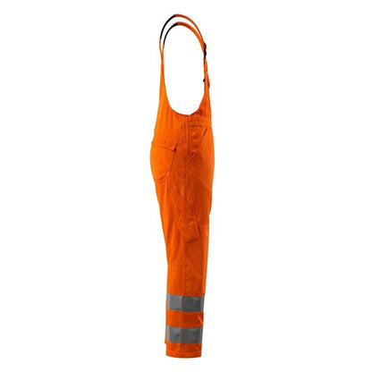 MASCOT® Devonport dungarees, hi-vis narancs
