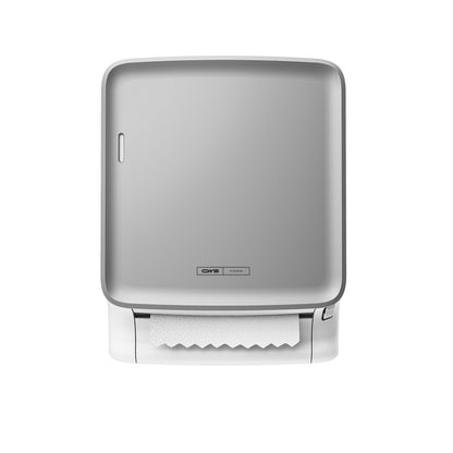 A CWS PureLine elülső panel a CWS PureLine papírtekercshez karcsú, téglalap alakú kialakítást kínál a falra szerelhető adagolókhoz, amely könnyű hozzáférést biztosít, és lehetővé teszi, hogy a papírtekercs alja látható legyen.