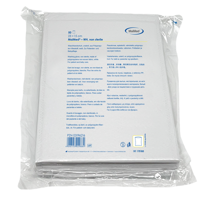 MaiMed mosókesztyű, nem steril, gyapjúból