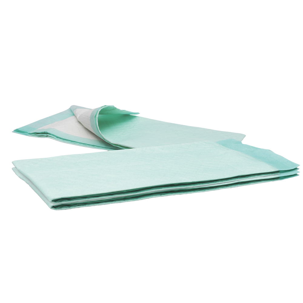 MaiMed orvosi betét 60x90cm Extra nem steril Fluff pelyhes párna 60x90cm 2x25db/doboz zöld | Doboz (50 db)