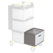 VERMOP fiókos doboz 20L elöl akasztható, 39 x 29 x 27 cm