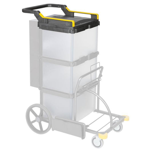 VERMOP tartókeret 70L fogantyú állítható magasságú, 50 x 40 x 11 cm