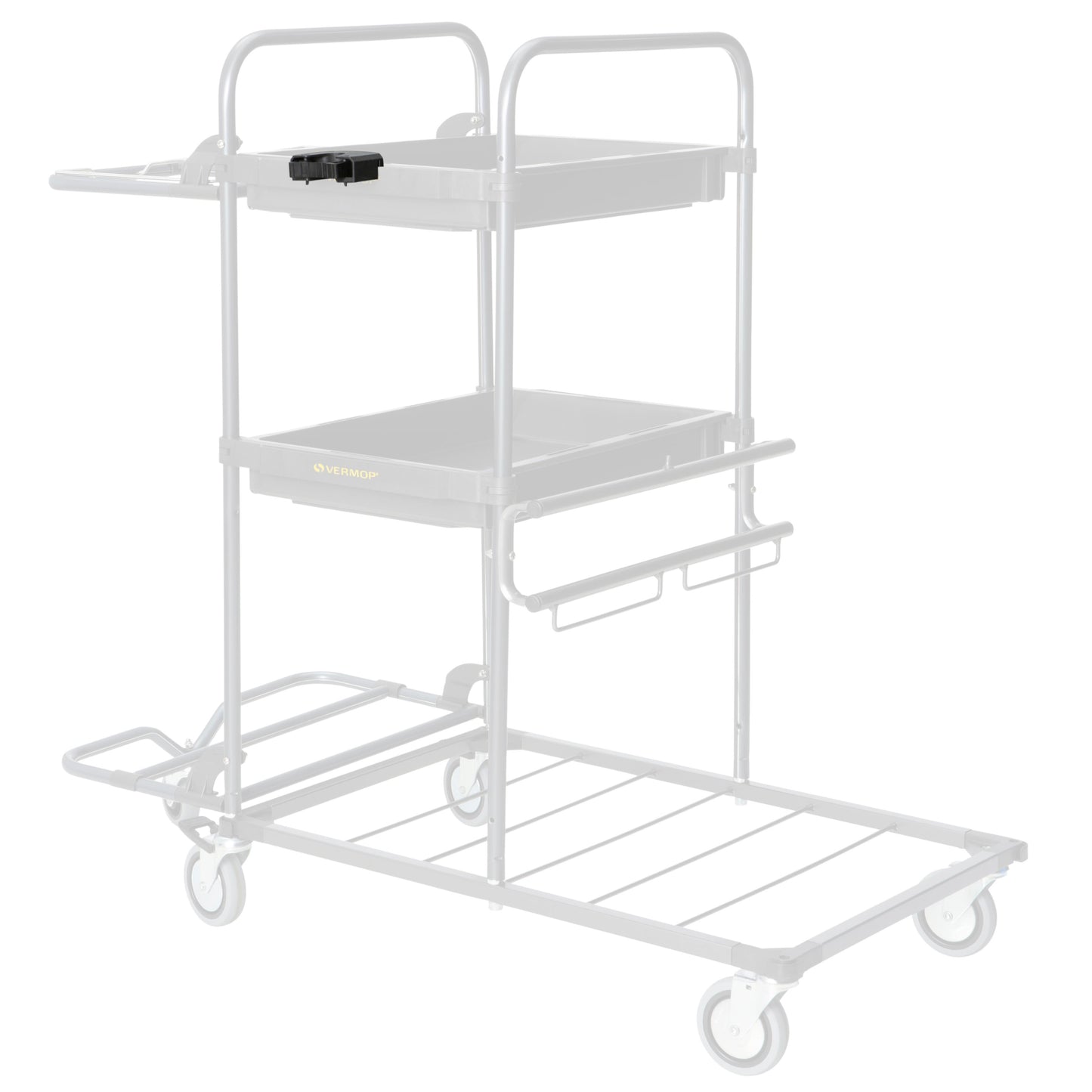 VERMOP fogantyú tartó oldalán Ø 22-30mm, 9 x 7 x 4 cm