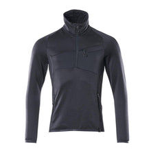 Polár pulóver rövid cipzáras mikropolár kabáttal