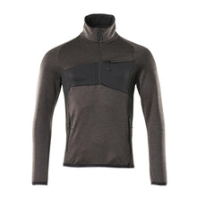 Polár pulóver rövid cipzáras mikropolár kabáttal