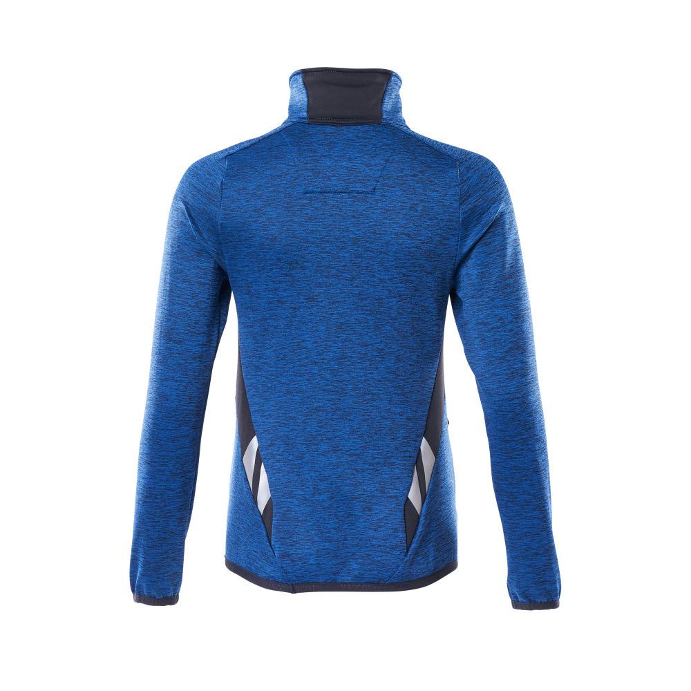 Polár pulóver rövid cipzárral, női mikropolár kabát