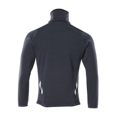 Kötött pulóver cipzáras kardigánnal