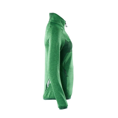 Polár pulóver cipzárral, női mikropolár kabát